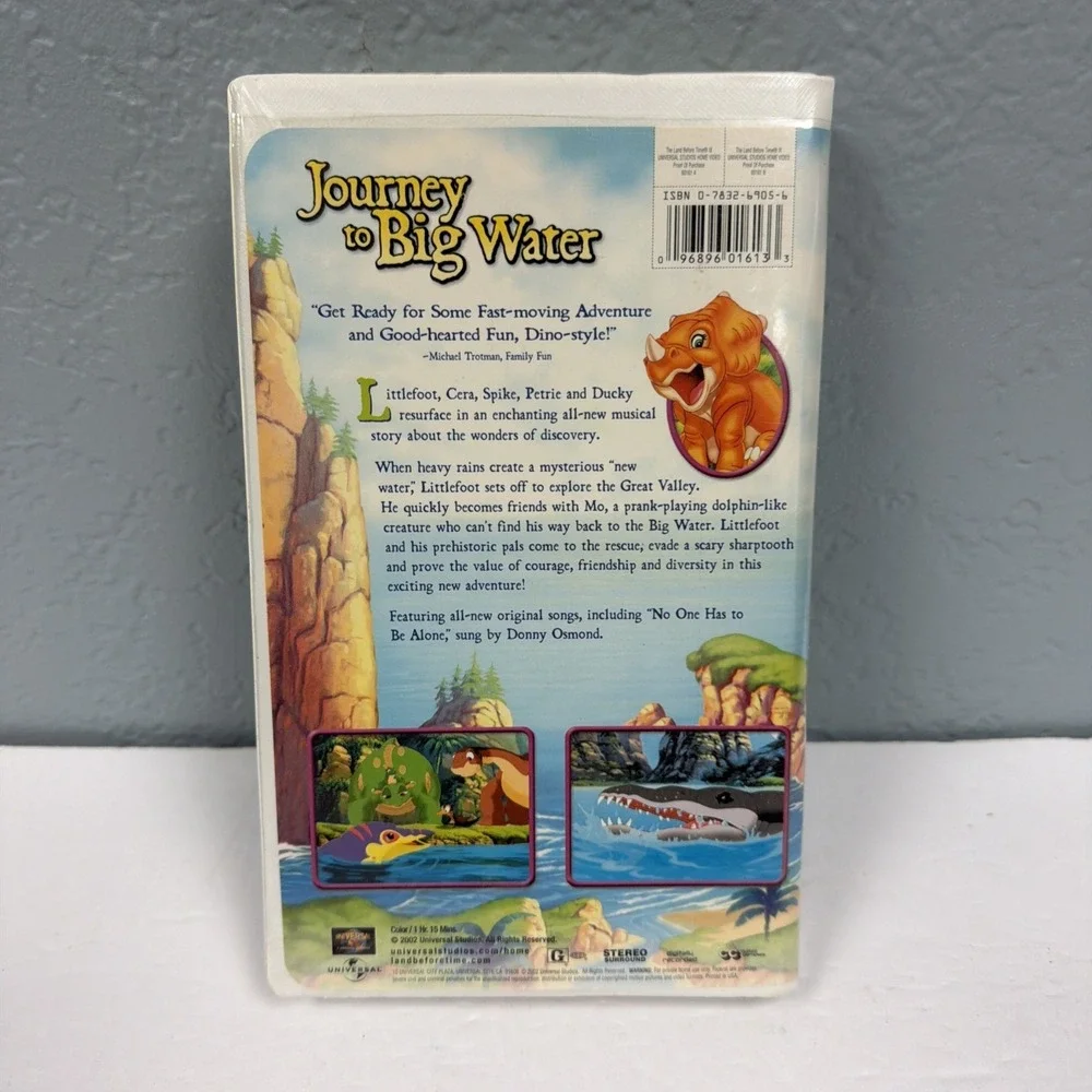 The Land Before Time IX: Journey to Big Water (VHS, 2002)‎